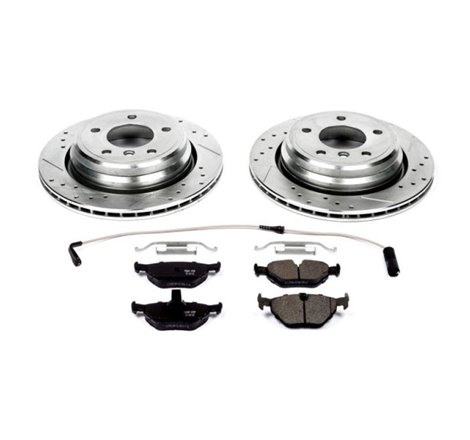 Power Stop 01-03 BMW 525i Rear Z23 Evolution Sport Brake Kit