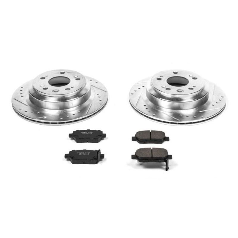 Power Stop 05-12 Acura RL Rear Z23 Evolution Sport Brake Kit