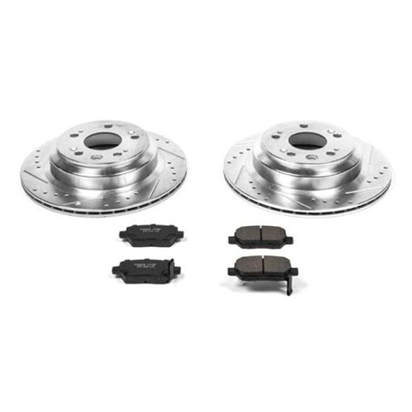 Power Stop 05-12 Acura RL Rear Z23 Evolution Sport Brake Kit