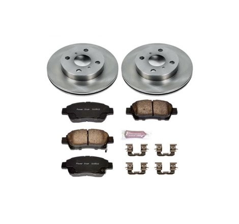 Power Stop 2000 Toyota Echo Front Autospecialty Brake Kit