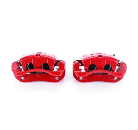 Power Stop 03-06 Acura MDX Front Red Calipers w/Brackets - Pair