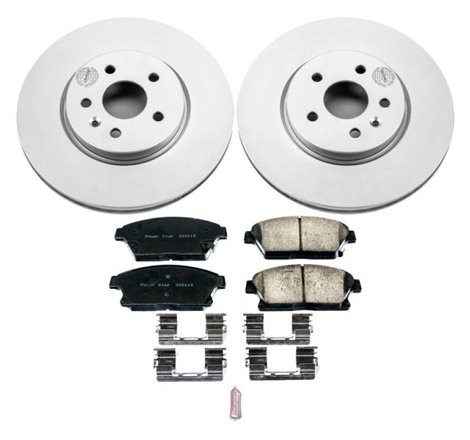 Power Stop 15-16 Chevrolet Trax Front Z17 Evolution Geomet Coated Brake Kit