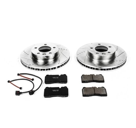 Power Stop 06-17 Volkswagen Touareg Front Z23 Evolution Sport Brake Kit