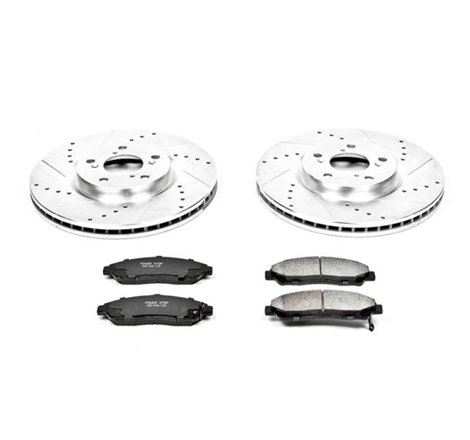 Power Stop 07-13 Acura MDX Front Z23 Evolution Sport Brake Kit