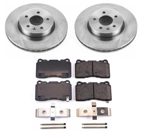 Power Stop 13-18 Cadillac ATS Front Autospecialty Brake Kit