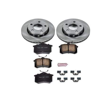 Power Stop 00-02 Audi S4 Rear Autospecialty Brake Kit