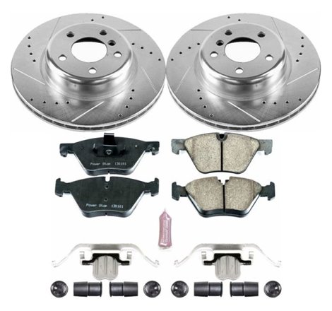 Power Stop 11-16 BMW 528i Front Z23 Evolution Sport Brake Kit