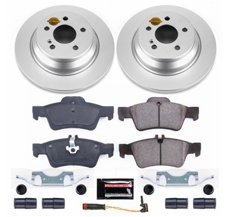 Power Stop 10-13 Mercedes-Benz S400 Rear Z23 Evolution Sport Coated Brake Kit