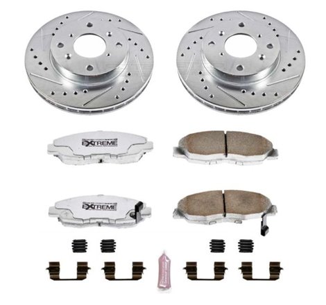 Power Stop 98-99 Acura CL Front Z26 Street Warrior Brake Kit