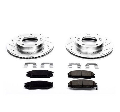 Power Stop 03-06 Kia Sorento Front Z23 Evolution Sport Brake Kit