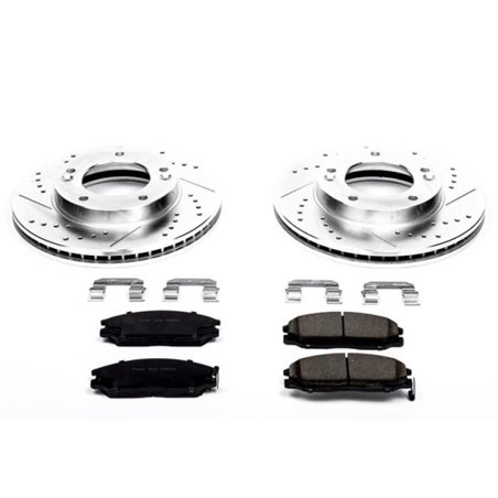 Power Stop 03-06 Kia Sorento Front Z23 Evolution Sport Brake Kit