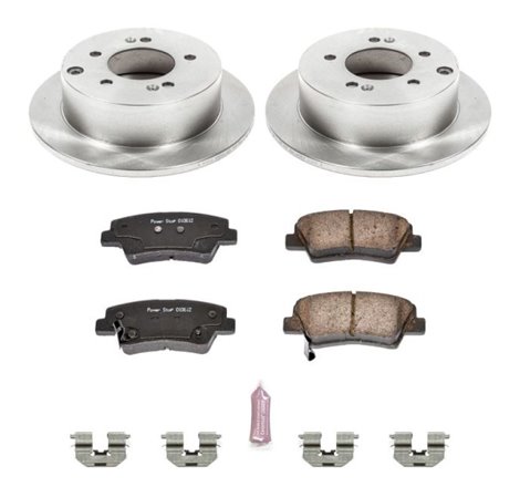 Power Stop 10-13 Kia Soul Rear Autospecialty Brake Kit