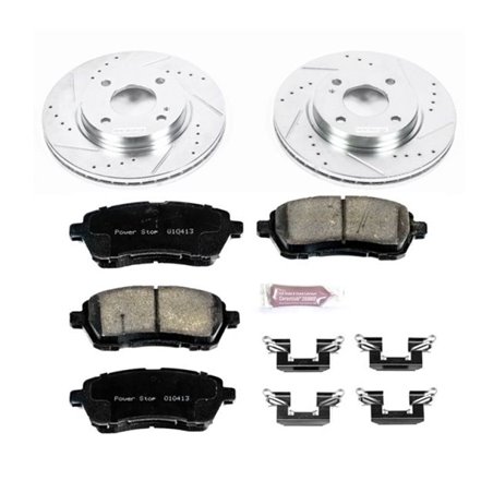 Power Stop 11-19 Ford Fiesta Front Z23 Evolution Sport Brake Kit