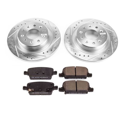 Power Stop 16-18 Chevrolet Malibu Rear Z23 Evolution Sport Brake Kit