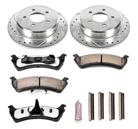 Power Stop 95-01 Ford Explorer Rear Z36 Truck & Tow Brake Kit