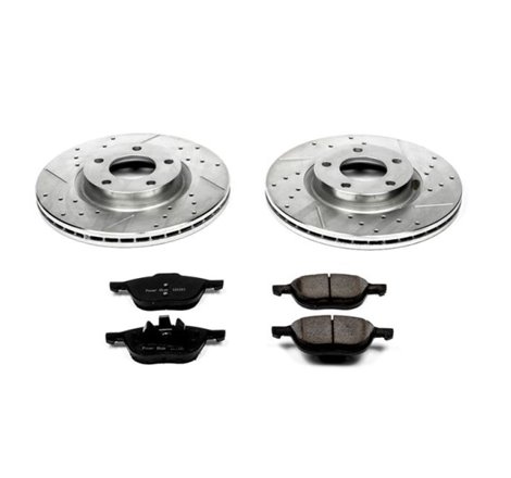 Power Stop 04-13 Mazda 3 Front Z23 Evolution Sport Brake Kit