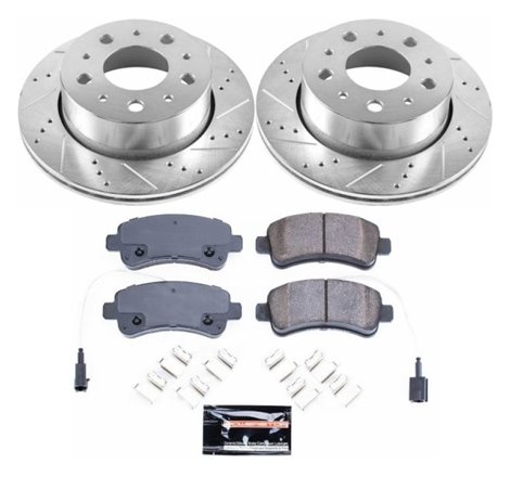 Power Stop 14-15 Ram ProMaster 1500 Rear Z23 Evolution Sport Brake Kit