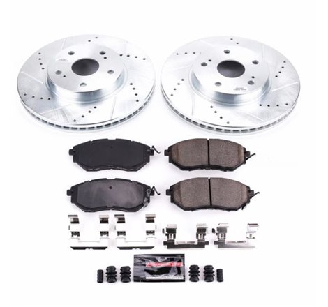 Power Stop 2015 Subaru Legacy Front Z23 Evolution Sport Brake Kit