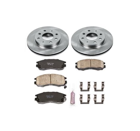 Power Stop 93-95 Eagle Summit Front Autospecialty Brake Kit