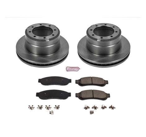 Power Stop 10-12 Ford F-350 Super Duty Rear Autospecialty Brake Kit