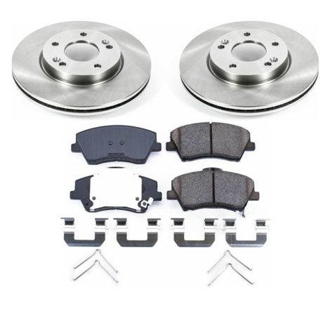 Power Stop 17-19 Hyundai Elantra Front Autospecialty Brake Kit