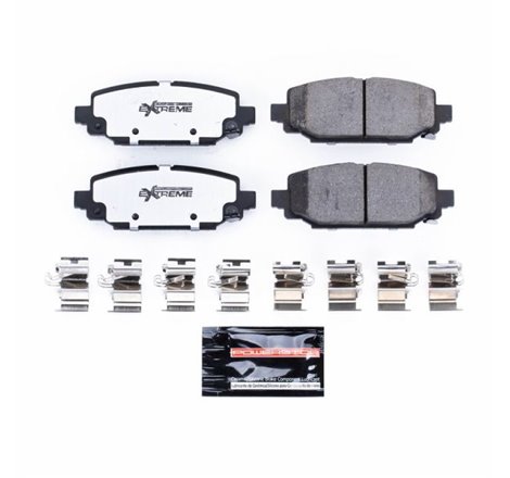 Power Stop 18-19 Jeep Wrangler Rear Z36 Truck & Tow Brake Pads w/Hardware