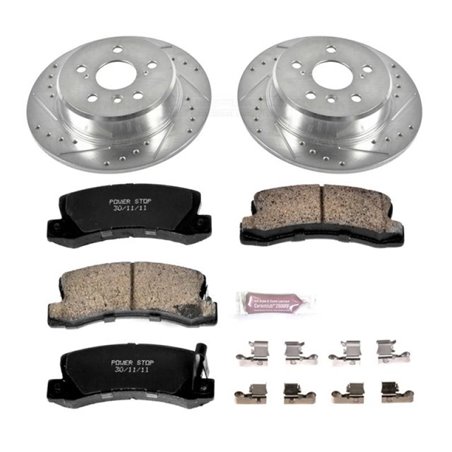 Power Stop 99-03 Lexus RX300 Rear Z23 Evolution Sport Brake Kit