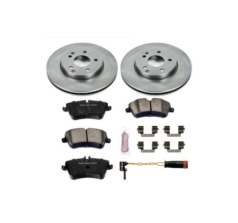 Power Stop 02-05 Mercedes-Benz C230 Front Autospecialty Brake Kit