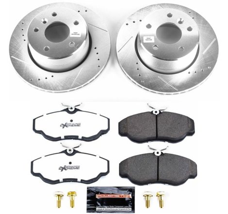 Power Stop 99-04 Land Rover Discovery Front Z36 Truck & Tow Brake Kit