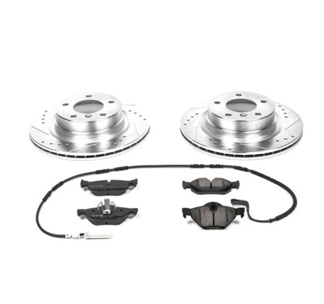 Power Stop 2006 BMW 325i Rear Z23 Evolution Sport Brake Kit