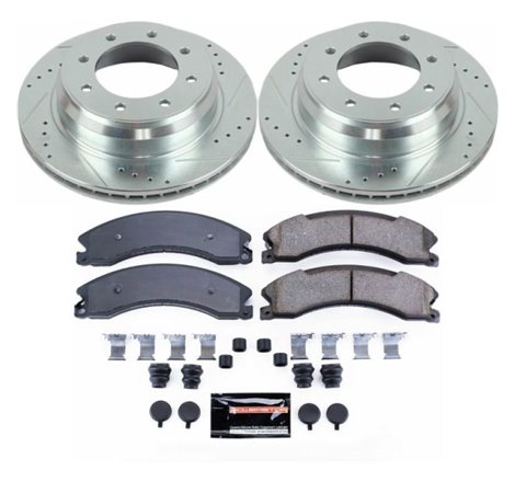 Power Stop 12-18 Nissan NV1500 Rear Z23 Evolution Sport Brake Kit