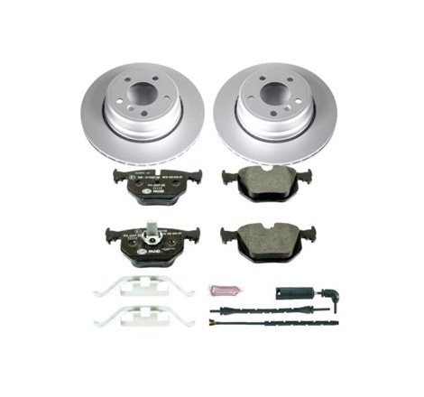 Power Stop 02-06 BMW X5 Rear Euro-Stop Brake Kit