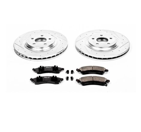 Power Stop 94-99 Ford Mustang Front Z23 Evolution Sport Brake Kit