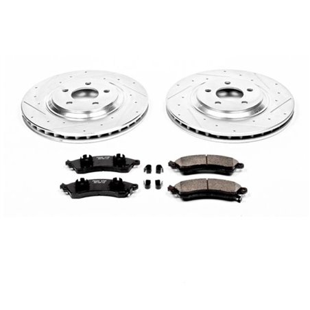 Power Stop 94-99 Ford Mustang Front Z23 Evolution Sport Brake Kit