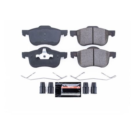 Power Stop 01-09 Volvo S60 Front Z23 Evolution Sport Brake Pads w/Hardware