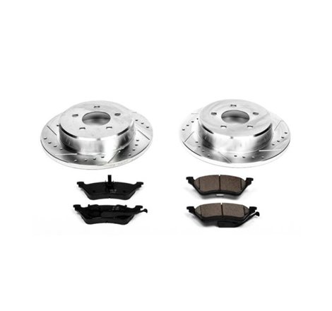 Power Stop 01-07 Chrysler Town & Country Rear Z23 Evolution Sport Brake Kit