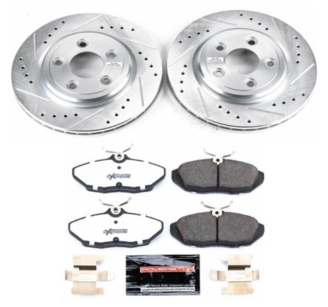 Power Stop 02-05 Ford Thunderbird Rear Z26 Street Warrior Brake Kit