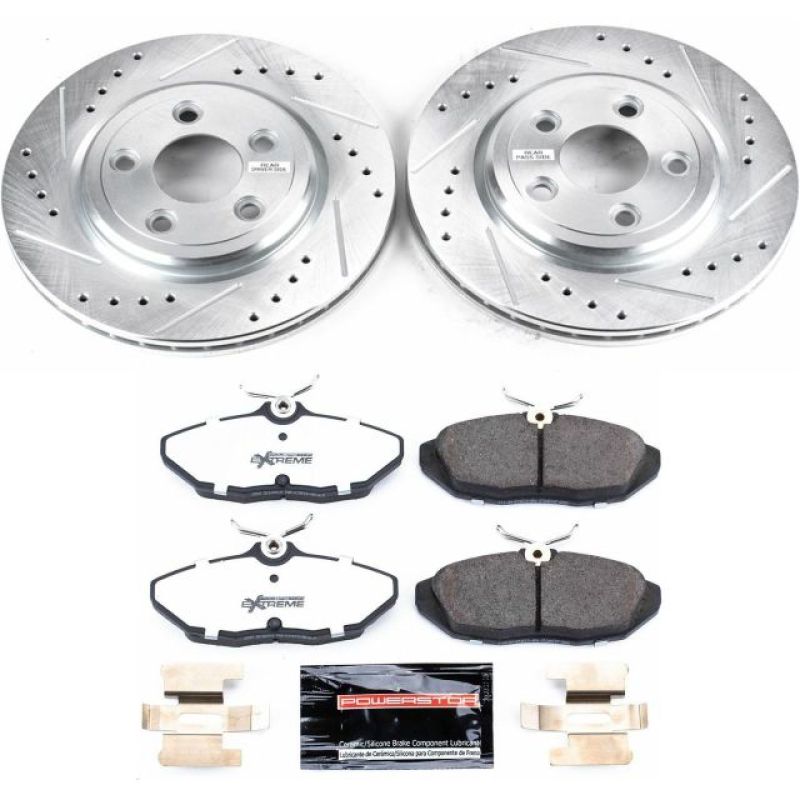 Power Stop 02-05 Ford Thunderbird Rear Z26 Street Warrior Brake Kit