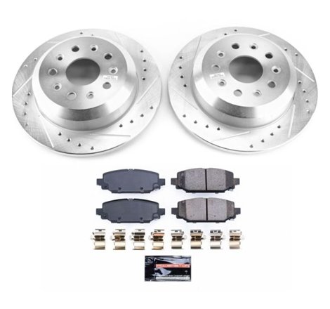 Power Stop 18-19 Jeep Wrangler Rear Z23 Evolution Sport Brake Kit