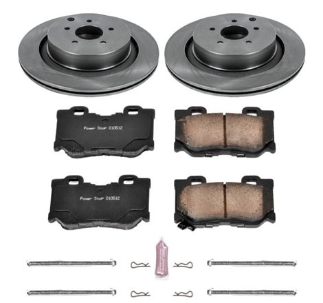 Power Stop 09-13 Infiniti FX50 Rear Autospecialty Brake Kit