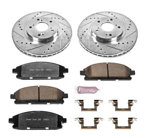 Power Stop 03-06 Acura MDX Front Z36 Truck & Tow Brake Kit