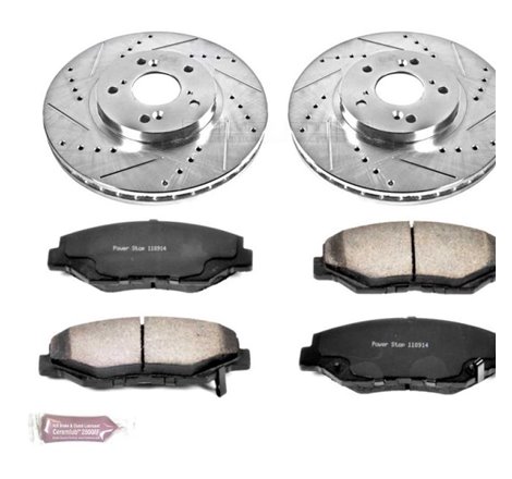 Power Stop 03-08 Honda Pilot Front Z36 Truck & Tow Brake Kit