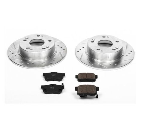 Power Stop 04-08 Acura TSX Rear Z23 Evolution Sport Brake Kit