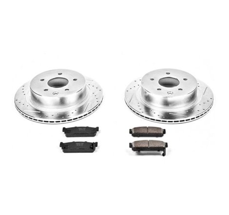 Power Stop 03-04 Infiniti M45 Rear Z23 Evolution Sport Brake Kit