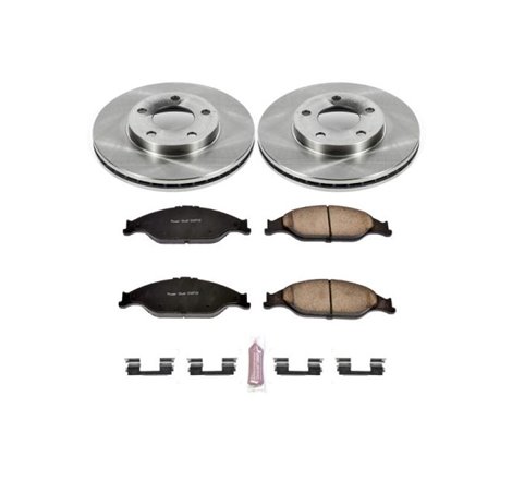 Power Stop 99-04 Ford Mustang Front Autospecialty Brake Kit