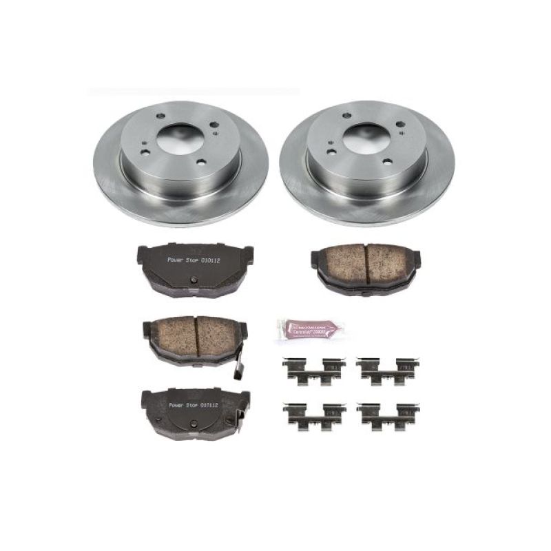 Power Stop 81-83 Nissan 280ZX Rear Autospecialty Brake Kit