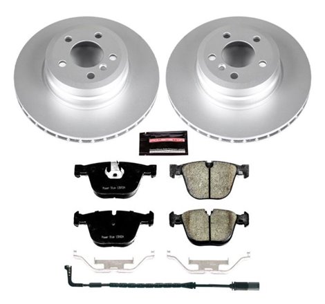 Power Stop 07-15 BMW X5 Rear Z23 Evolution Sport Coated Brake Kit