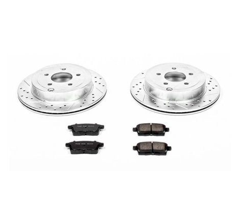 Power Stop 07-10 Ford Edge Rear Z23 Evolution Sport Brake Kit