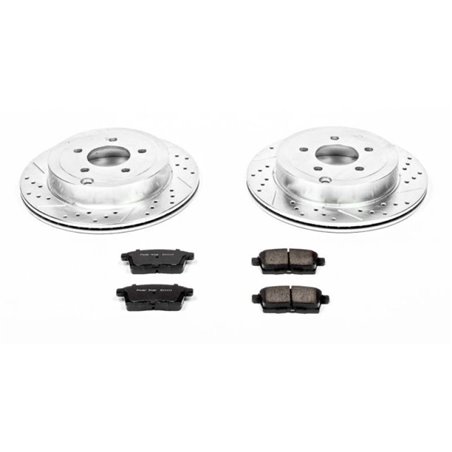 Power Stop 07-10 Ford Edge Rear Z23 Evolution Sport Brake Kit