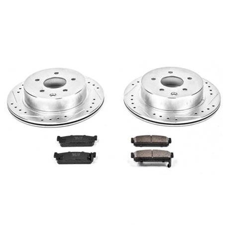 Power Stop 93-97 Infiniti J30 Rear Z23 Evolution Sport Brake Kit